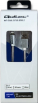 Telefoni laadija Qoltec RG59, USB 2.0 Type A/Apple Lightning, h&otilde;be
