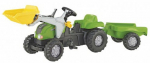 Pedaaltraktor Rolly Toys Kid-X, roheline v.