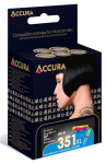 Printerikassett Accura AC-H351CXL, mitmev&auml;rviline