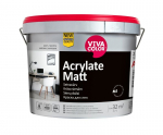 Seinav&auml;rv Vivacolor Acrylate Matt, acrylate matt, 2.7 l