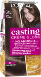Juuksev&auml;rv L&rsquo;Or&eacute;al Paris Casting Creme Gloss, iced truffle, 513, 180 ml