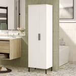 Eraldi seisev vannitoakapp Kalune Design DY1-W, valge v., 35.7 cm x 50.4 cm x 165 cm