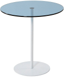 Kohvilaud Kalune Design Chill-Out, sinine v./valge v., 50 cm x 50 cm x 50 cm