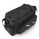 Jalgrattakott Wozinsky Bike Rack Bag with Shoulder Strap WBB22BK, pol&uuml;ester, must v.