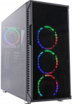 Arvuti korpus Nanoxia Deep Silence A-RGB, must v.