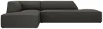 Nurgadiivan Micadoni Home Ruby Modular 4 Seats, tumehall v., vasak, 273 x 180 cm x 69 cm