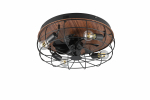 Laelamp ventilaatoriga Trio Trondheim R61105032, 10 W, 4 tk