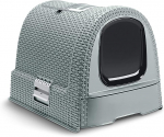 Suletud kassitualett Beeztees, sinine v., avatud, 51X38.5X39.5, 51 cm x 38.5 cm x 39.5 cm