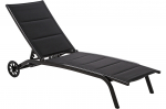 &Otilde;ue lamamistool Ibiza 118861, must v., 192 cm x 67 cm x 30 cm