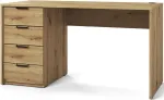 Kirjutuslaud sahtlitega Barold, 120 cm x 60 cm, 75 cm, puidu v.