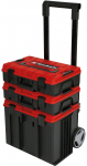 T&ouml;&ouml;riistakast ratastel Einhell E-Case Tower, 41.5 cm x 28 cm x 51 cm, must v./punane v.