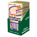 Kassimaius Inaba Churu Hairball Control, tuunikala, 12 pakki (48 tuubi)