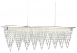Kristall-l&uuml;hter rippuv Searchlight Drape 8857CC, LED, 4000 &deg;K x 20.39 W