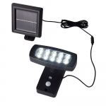 Seinapealne p&auml;ikesepaneeliga valgusti Searchlight Solar, 2.5W, IP44, must
