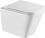 WC-pott, seinapealne Invena Florina, kaanega, 340 mm x 490 mm
