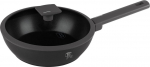 Praepann kaanega Berlinger Haus Antracit BH-8122, &Oslash; 24 cm, alumiinium