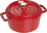 Emailitud malmpott Staub La Cocotte, &Oslash;22 cm, 2.6 l, punane v.