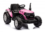 Laste elektriline traktor Lean Toys HC-306, roosa v.
