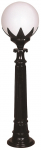 Vabalt seisev v&auml;lisvalgusti Opviq BSU-68209-BSY-B, 60W, E27, IP65, must v., 25 cm x 95 cm