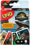 Uno kaardim&auml;ng Mattel Games Jurassic World Rebirth JFT28