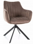 S&ouml;&ouml;gitoa tool Azalia Velvet, matt, cappuccino v., 44 cm x 61 cm x 86 cm