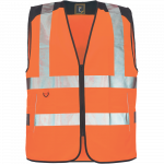 Helkurvest meeste Cerva Knoxfield HVPS, oranž, XL suurus