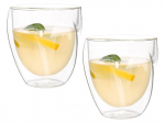 Topeltklaasist kruusikomplekt Twist Double, l&auml;bipaistev, 0.220 l