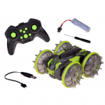 Rc auto Amphibious Stunt RC0735, must v./kollane v.