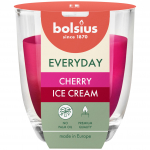 K&uuml;&uuml;nal, l&otilde;hna Bolsius Cherry Ice Cream, 21 h, Punane v./Roosa v.