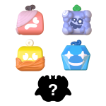 M&auml;ngukujuke Blox Fruits Squishy, (v&auml;rv/disain valitakse juhuslikult)