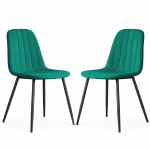 Toolide komplekt Akord Lumo, matt, roheline v., 43.5 cm x 45.5 cm x 87 cm, 2 tk