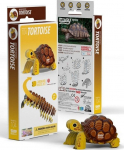 3D-pusle Fat Brain Toys Tortoise, 7.6 cm x 4.4 cm, 34 tk, pruun v.