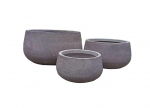 Lillepott Domoletti LT14826-3S, keraamiline/savi, &Oslash; 42 cm, hall v.