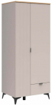 Riidekapp Velton, tamm v./ka&scaron;miir v., 60 cm x 85.2 cm x 200.4 cm