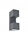 &Otilde;ue seinavalgusti Lutec 5117401118, 10W, LED, IP54, tumehall v., 6.5 cm x 19.3 cm