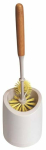 WC hari York Bamboo 36064090, pruun v./valge v., 14 cm x 40 cm x 14 cm