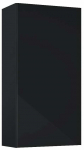 Rippuv vannitoakapp Elita Universal For All, must v., 21.6 cm x 40 cm x 80 cm