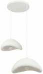 Valgusti lagi Opviq Luna 40-50-T-Nua, E27, 2 x 40 W, valge v.
