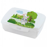 Konteiner toidu jaoks Ambition Junior Betty & Bunny, 1.35 l, valge v./roheline v.
