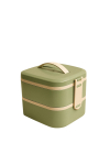 Toiduainekarbi komplekt Hermia BU0031, 1.3 l, 18.5 cm x 14.5 cm, roheline v., 2 tk