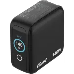 Reisilaadija Verbatim Mini GaN 30240, USB Type A/2 x USB Type C, must v., 140 W
