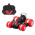 Rc auto Silverlit Exost Turbo Slide, 1:18, must v./punane v.