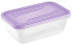 Toiduainekarbi komplekt Keeeper Fredo Fresh, 3.3 l, 29 cm x 19 cm, l&auml;bipaistev v./violetne v., 2 tk