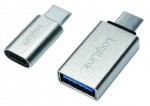 Adapter Logilink, USB 3.0/USB 3.1/Micro USB 2.0, h&otilde;be v.