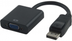 Adapter Akyga Display port male, VGA female, 0.15 m, must v.