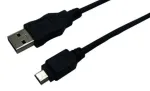 Juhe Logilink Mini USB / USB Mini USB male, USB 2.0 A male, 2 m, must v.