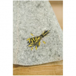 Saunam&uuml;ts Namų Tekstilė, pol&uuml;ester/vill, 27 x 27 cm, hall