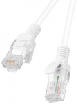 Juhe Lanberg UTP Patchcord PCU5-10CC-1000-W RJ-45, RJ-45, 10 m, valge v.
