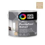 P&otilde;randav&auml;rv Pentacolor Pentafloor Beton, kollakspruun v., 2.7 l