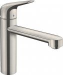 K&ouml;&ouml;gisegisti Hansgrohe Focus M42 ComfortZone 120, roostevaba teras